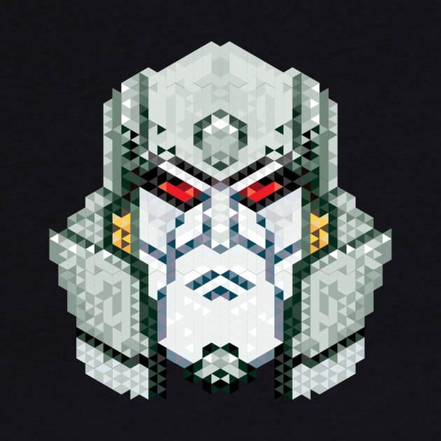 Deceitful Robot - Triangular Pixellation by SevenHundred